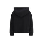 MM6 Black Cotton Sweatshirt