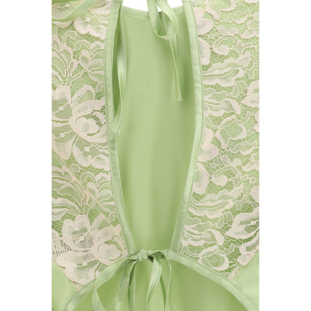 Kristina Ti Bicolor Silk Blouse Kristina Ti