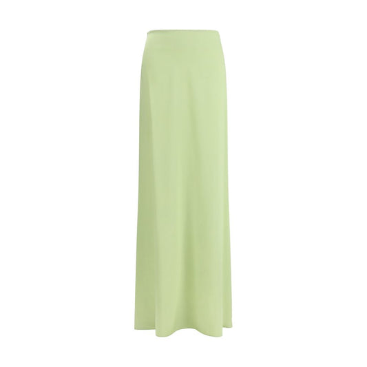Kristina Ti Bicolor Silk Long Skirt Kristina Ti