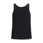 Brunello Cucinelli Black Cashmere Tank Tops - Eljoys Fashion 
