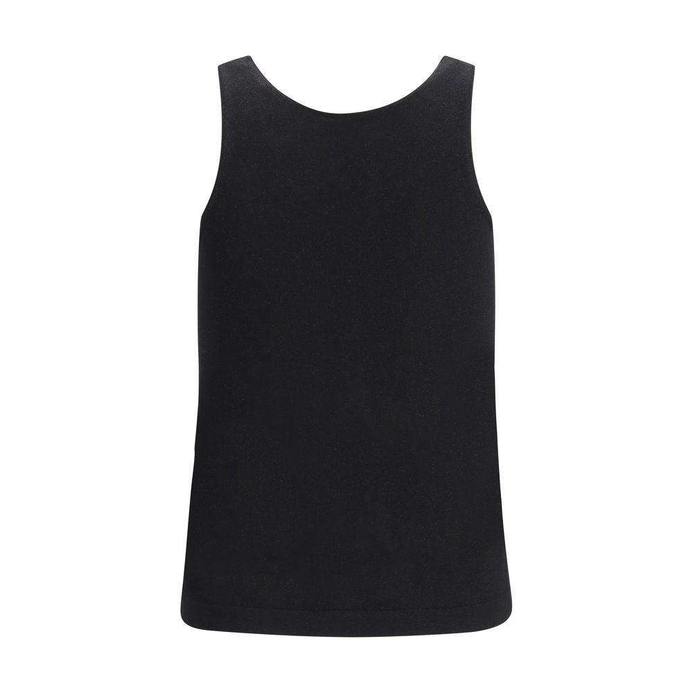 Brunello Cucinelli Black Cashmere Tank Tops - Eljoys Fashion 