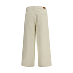 Moncler Beige Cotton Casual Pants - Eljoys Fashion 