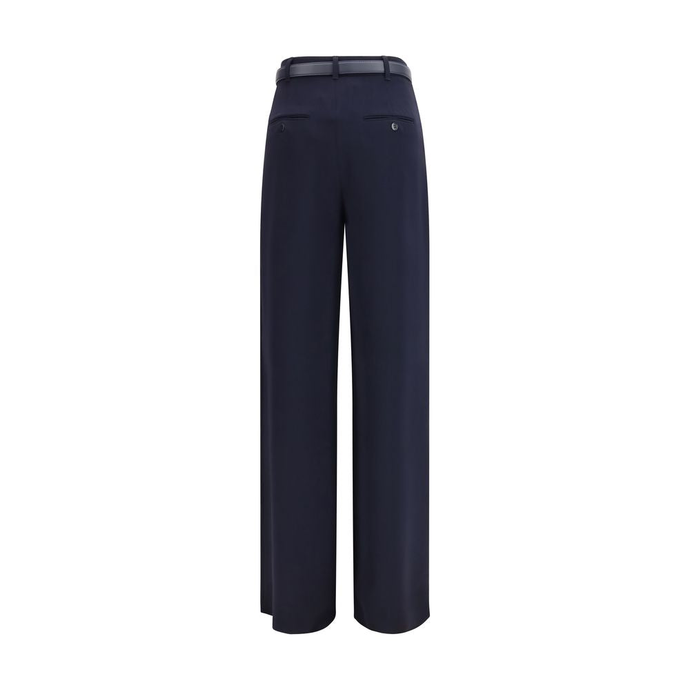 Max Mara Blue Triacetate Top