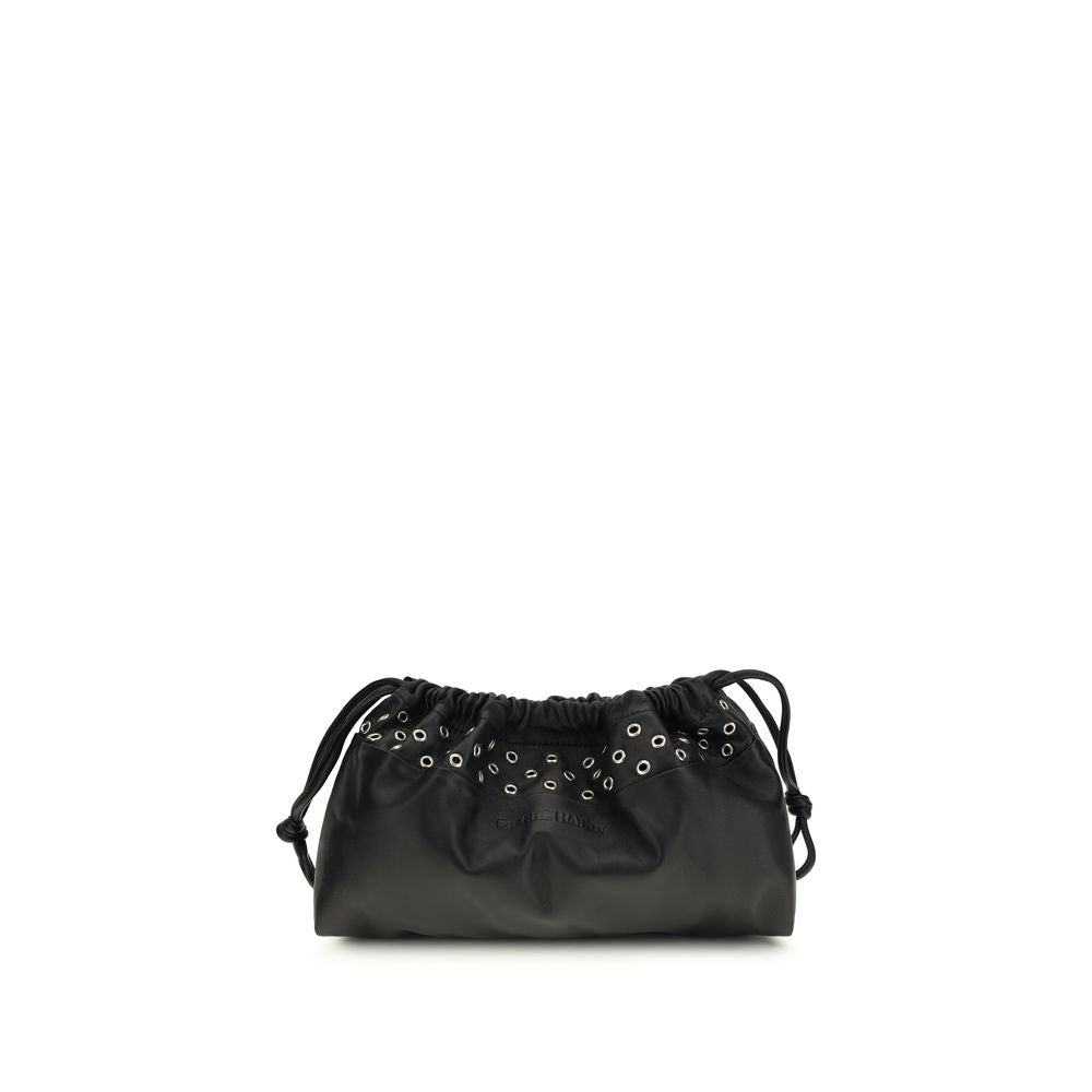 Pierre Hardy Black Calf Leather Bos Taurus Clutch Bag Pierre Hardy