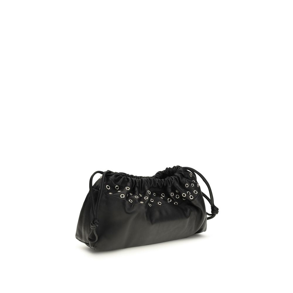Pierre Hardy Black Calf Leather Bos Taurus Clutch Bag Pierre Hardy