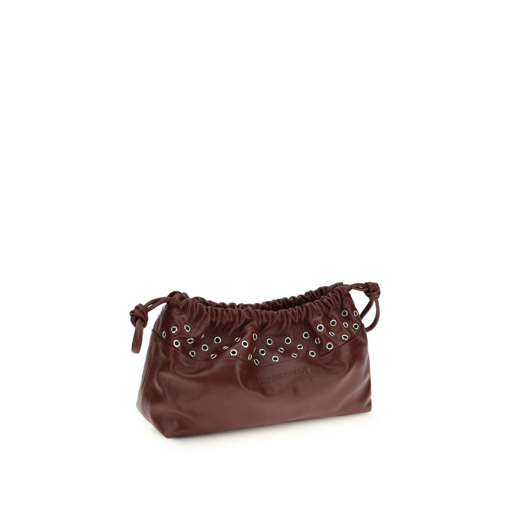 Pierre Hardy Bordeaux Calf Leather Bos Taurus Clutch Bag Pierre Hardy