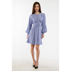 Moschino Purple Marabou Casual Dress - Eljoys Fashion 