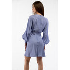 Moschino Purple Marabou Casual Dress - Eljoys Fashion 