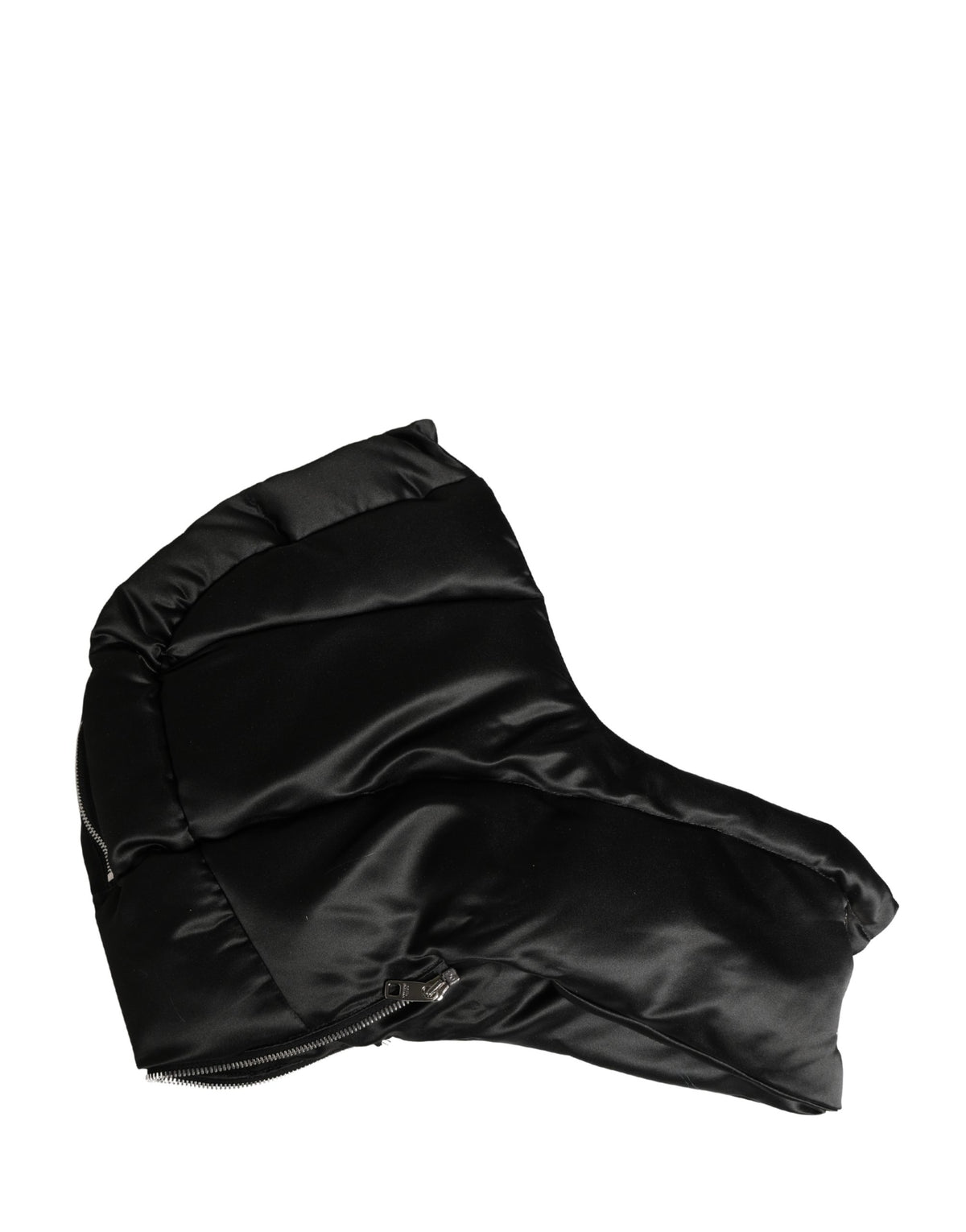 Dolce & Gabbana Black Polyester Whole Head Wrap Capello Hat - Eljoys Fashion 