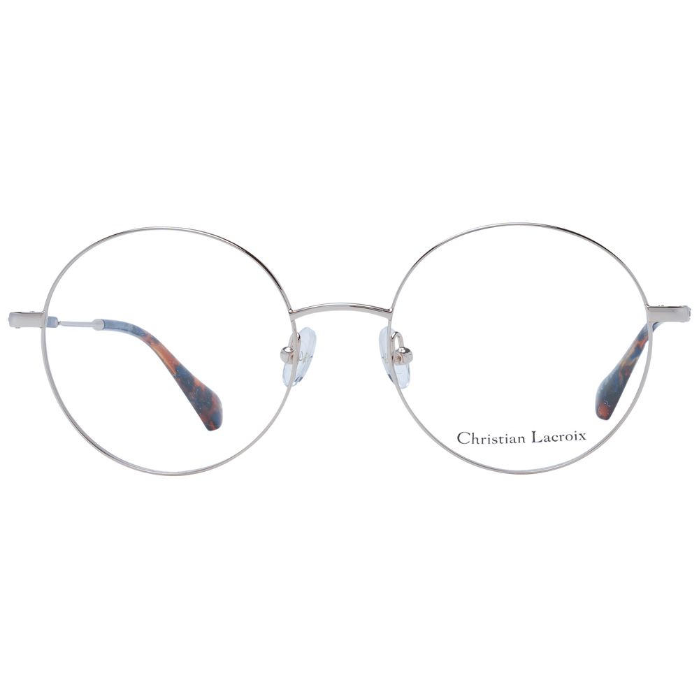 Christian Lacroix Gold Stainless Steel Glasses Frames Christian Lacroix
