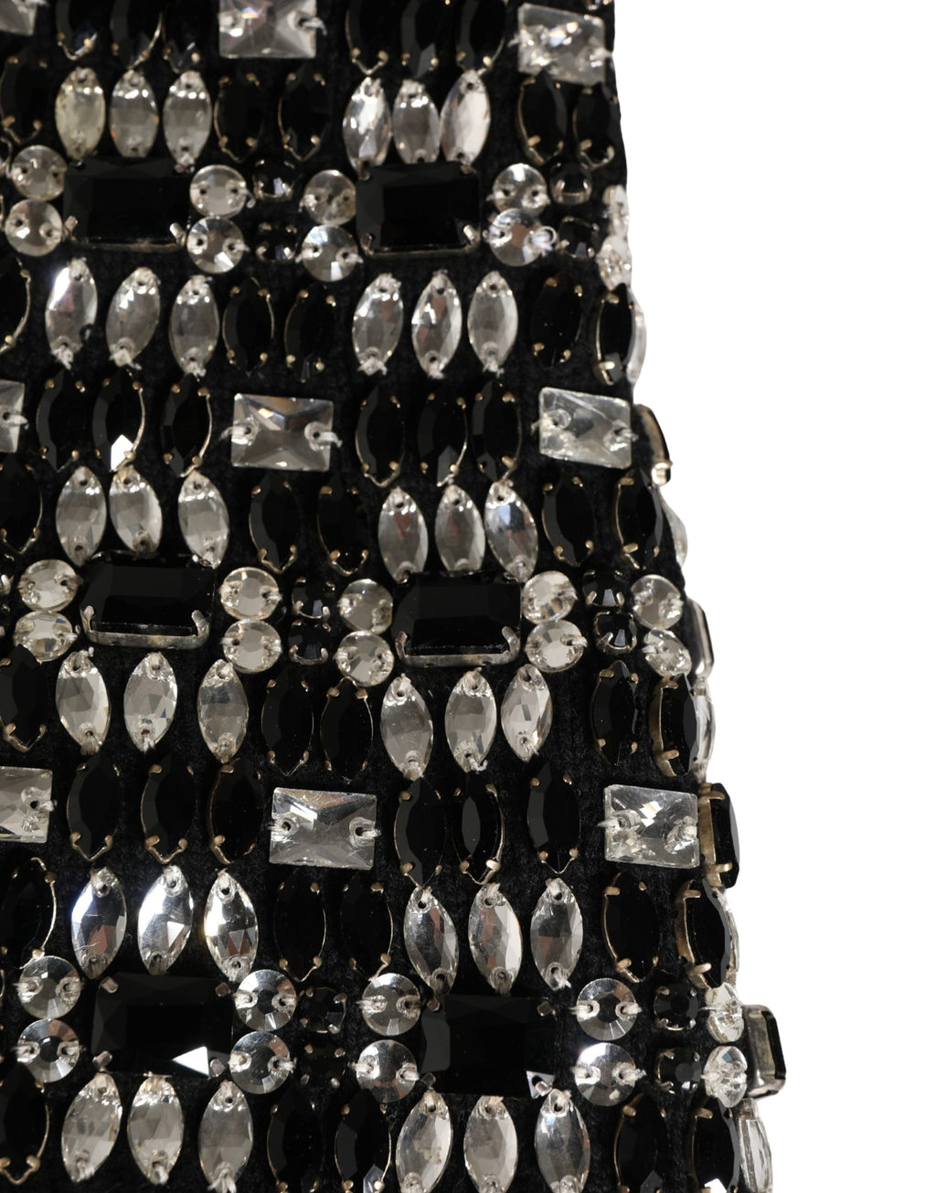 Dolce & Gabbana Black Wool Crystal Embellished Balaclava Hat - Eljoys Fashion 