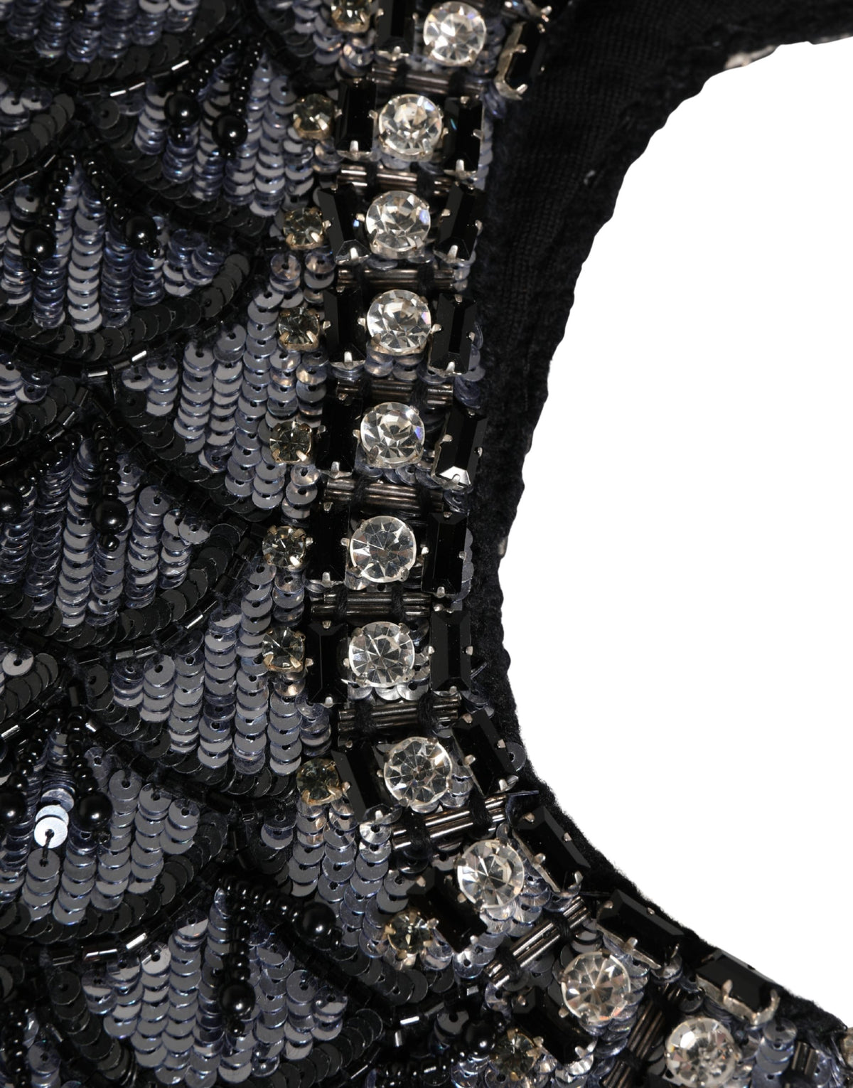 Dolce & Gabbana Black Wool Crystal Embellished Balaclava Hat - Eljoys Fashion 