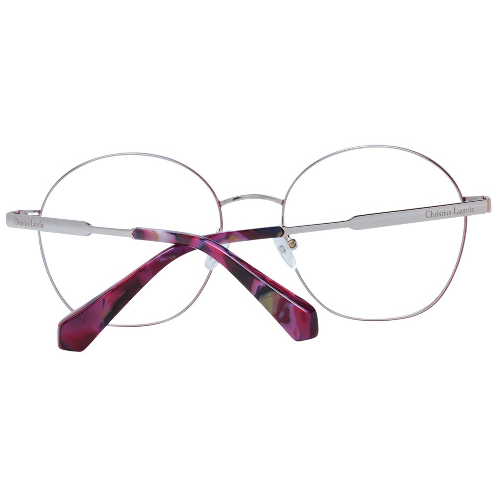 Christian Lacroix Gold Stainless Steel Glasses Frames Christian Lacroix