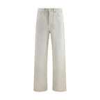 Haikure Gray Cotton Straight-Leg Jeans