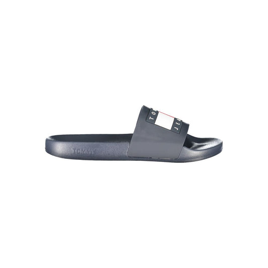 Tommy Hilfiger Blue Polyurethane Men's Slipper Tommy Hilfiger