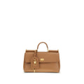 Dolce & Gabbana Beige Calf Leather Bos Taurus Shoulder Bag Dolce & Gabbana