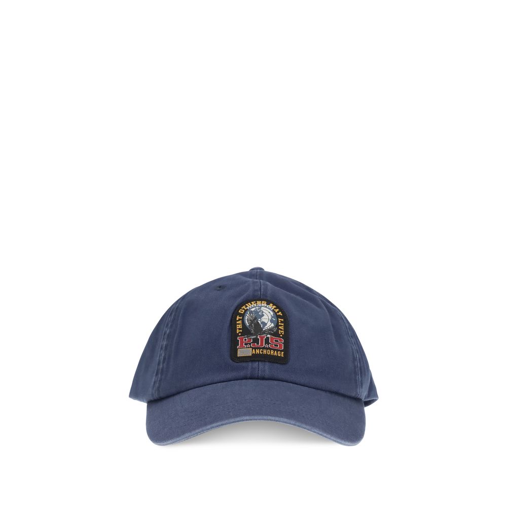 Parajumpers Blue Cotton Cap Baseball Hat