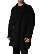 Dolce & Gabbana Black Double Breasted 2 Buttons Suit Jacket - Eljoys Fashion 