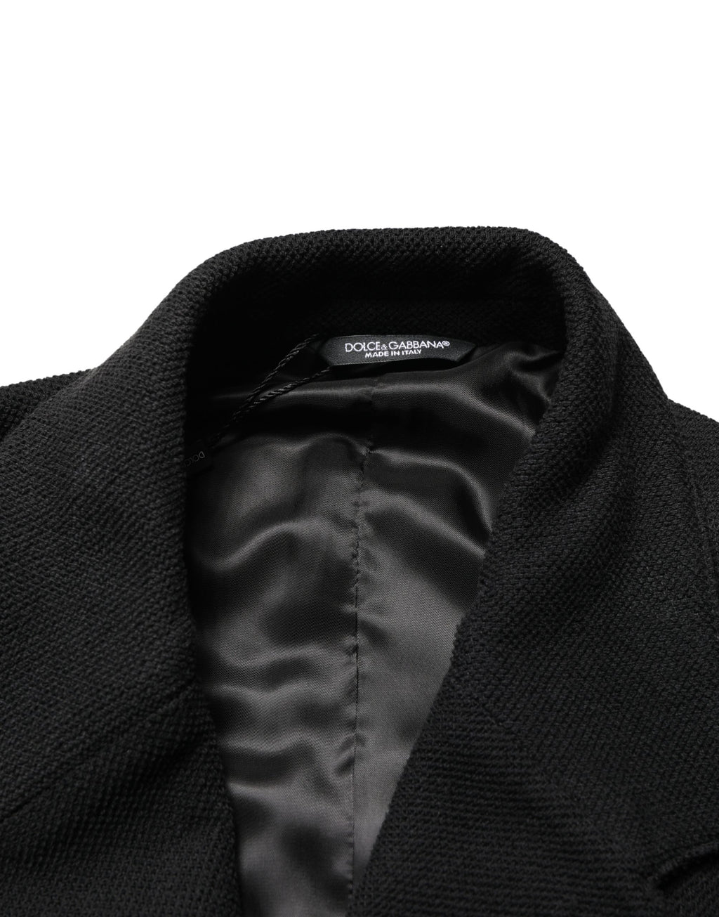 Dolce & Gabbana Black Double Breasted 2 Buttons Suit Jacket - Eljoys Fashion 