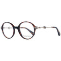 Christian Lacroix Brown Acetate Glasses Frames