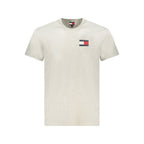 Tommy Hilfiger Grigio Cotton Men T-Shirt Tommy Hilfiger