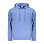 Superga Azzurro cotton men's sweatshirt with a relaxed fit and crewneck, featuring the Superga logo on the front.