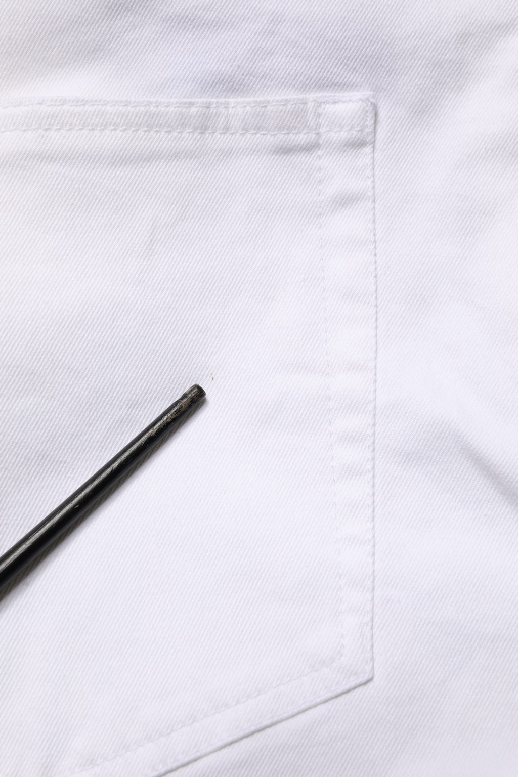 Paul & Shark White Straight Mid Waist Denim Trouser Jeans