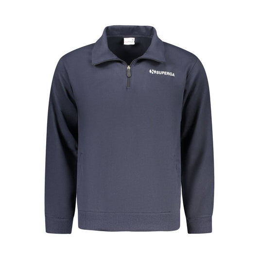 Superga Blue Nylon Men's Jacket Superga