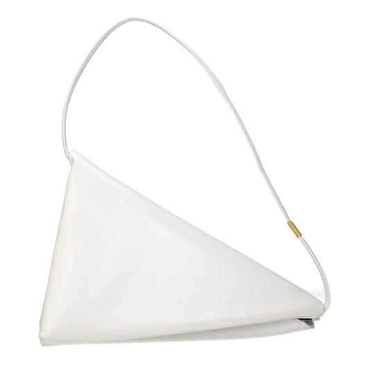 Marni White Leather Shoulder Bag Marni