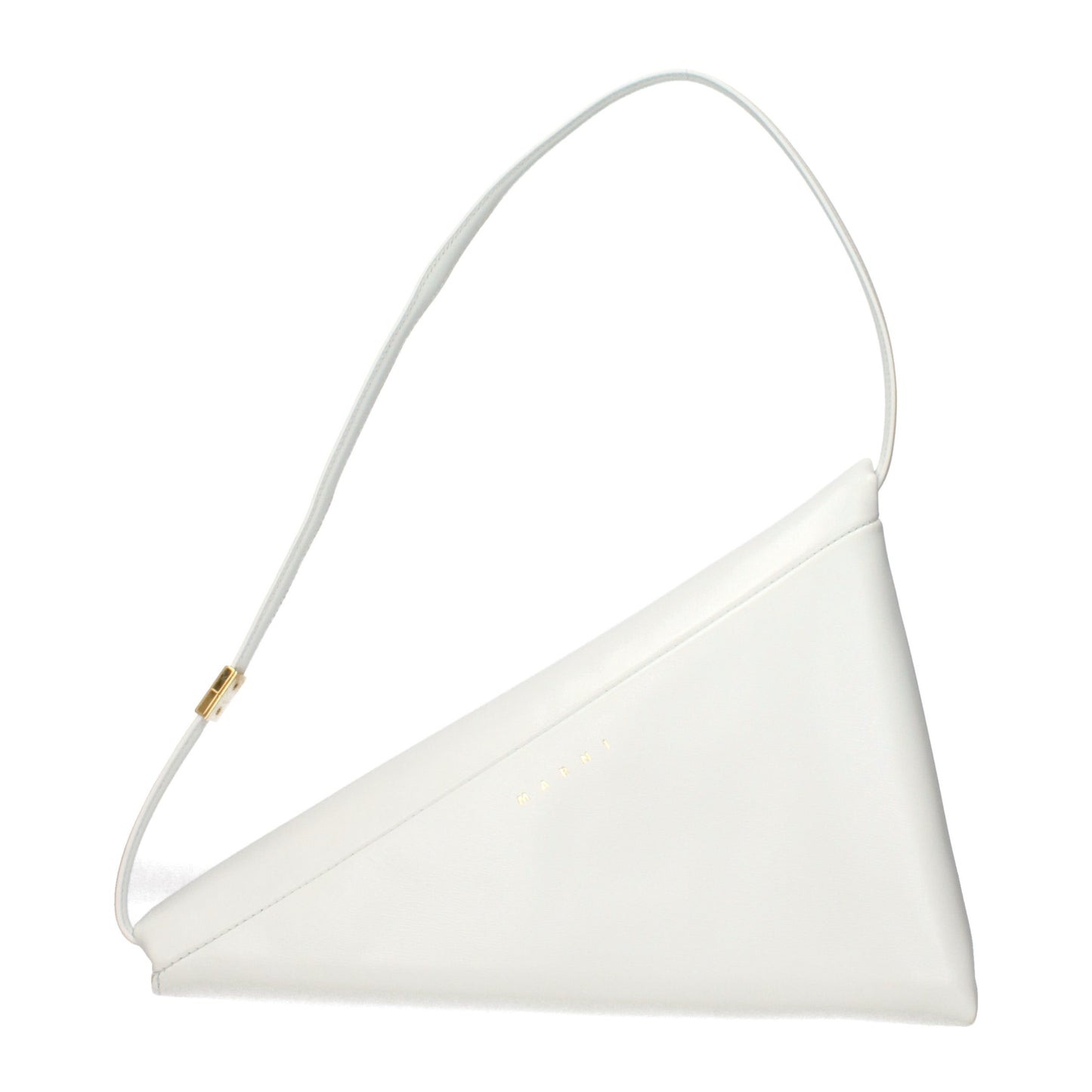 Marni White Leather Shoulder Bag Marni