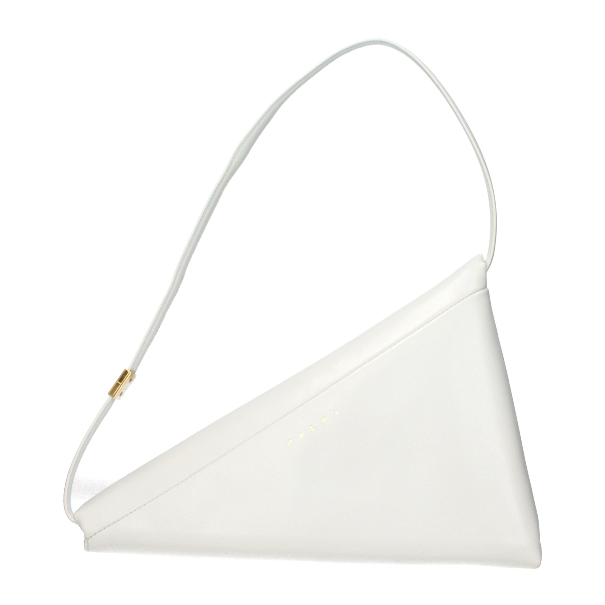Marni White Leather Shoulder Bag Marni