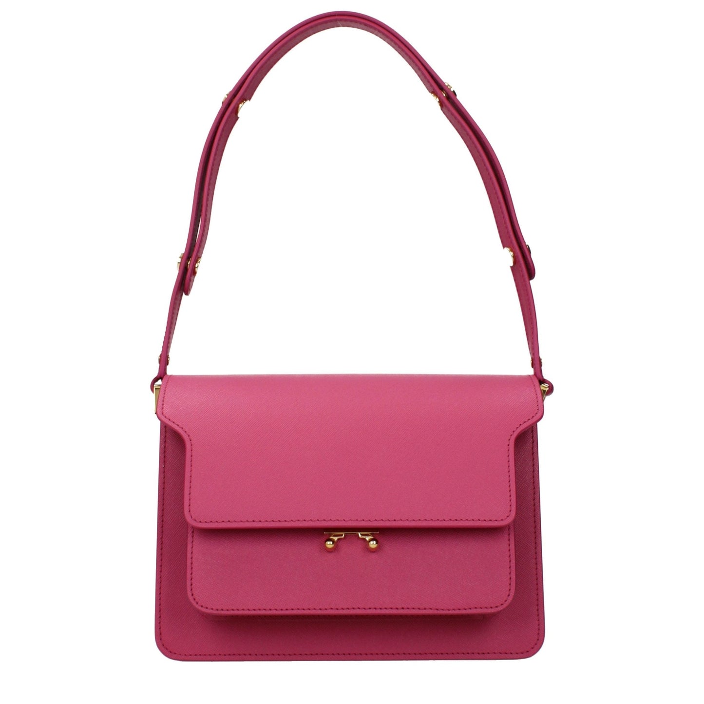 Marni Pink Leather Shoulder Bag Marni