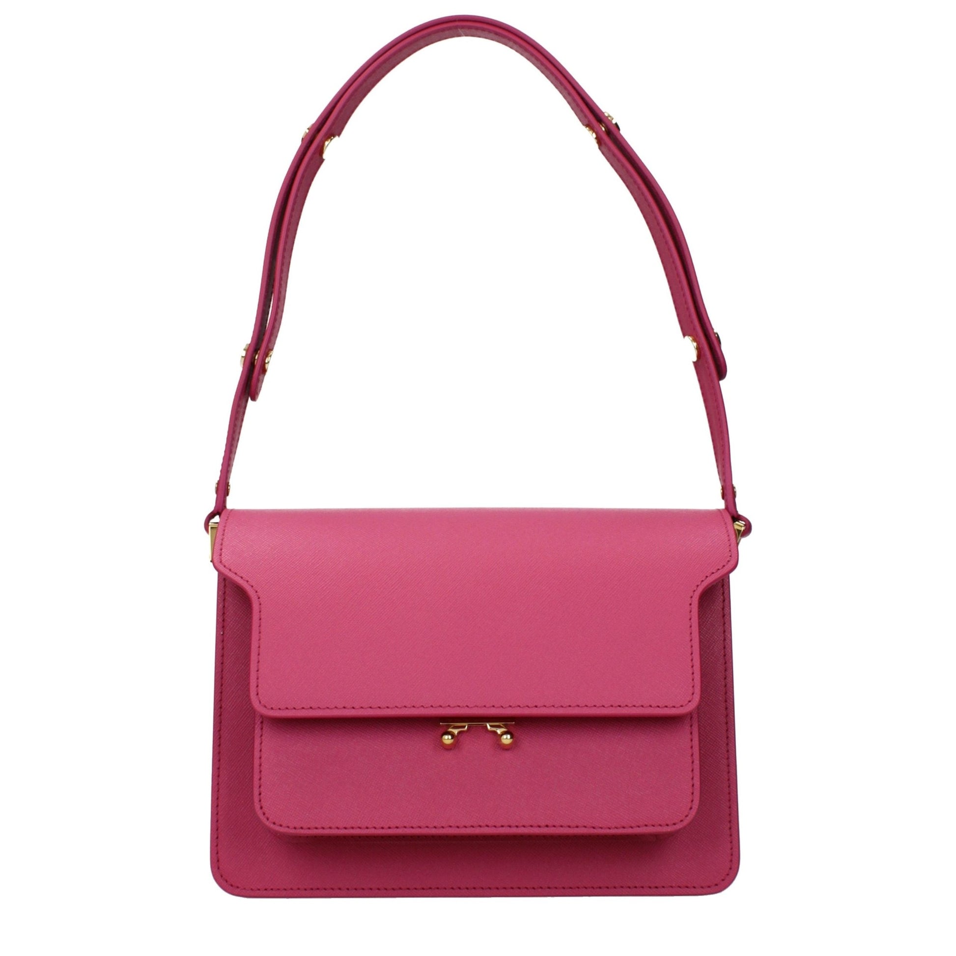Marni Pink Leather Shoulder Bag Marni