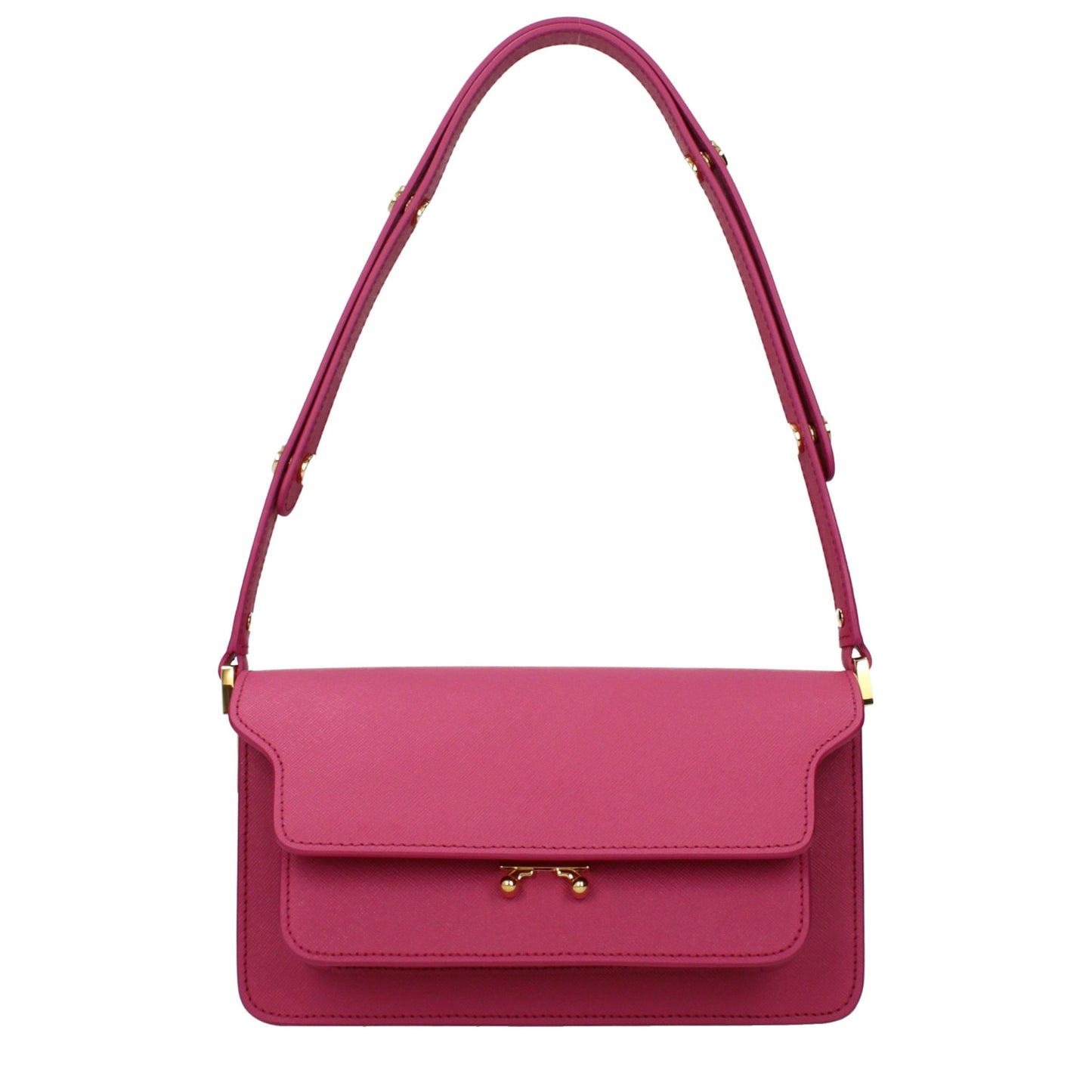 Marni Pink Leather Shoulder Bag Marni