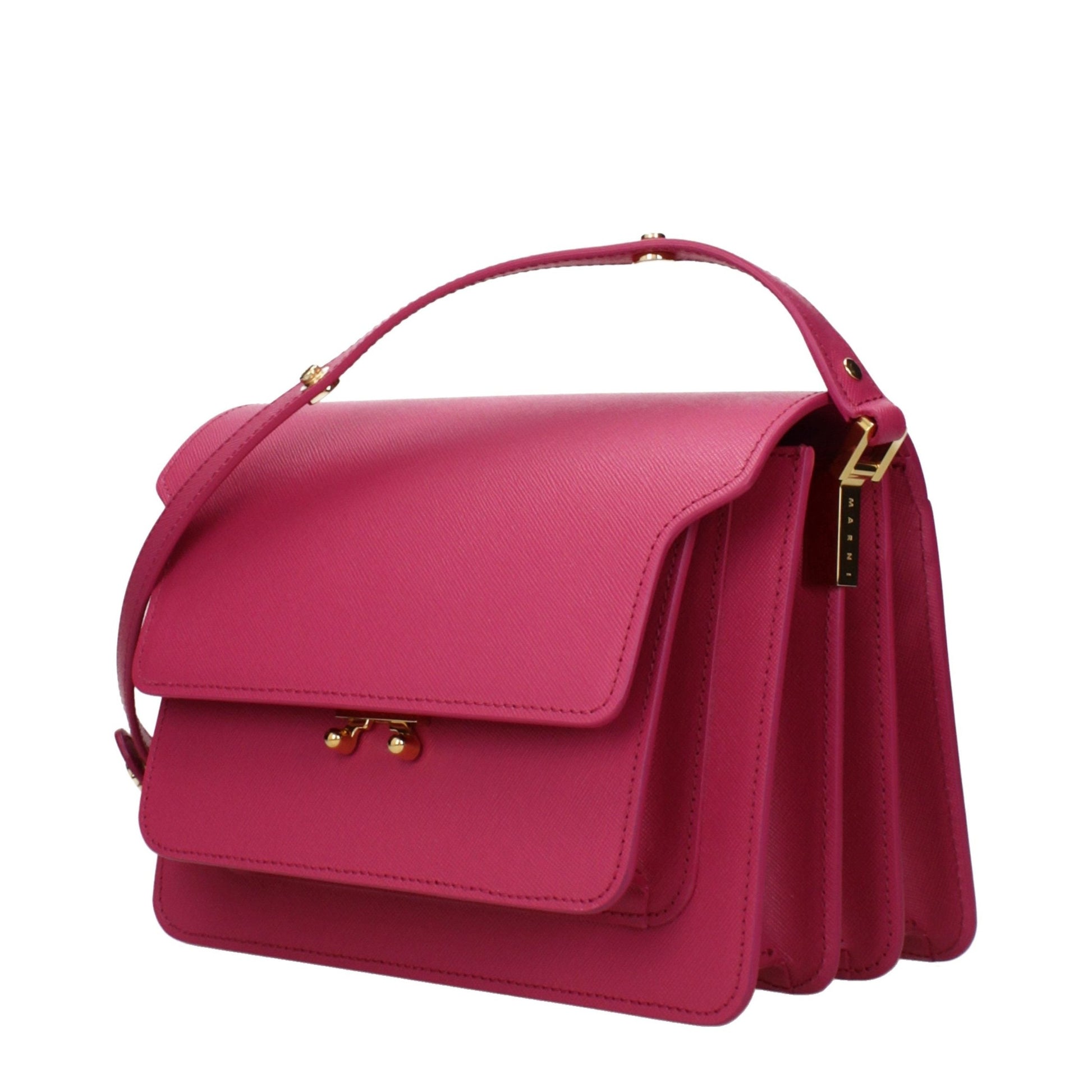 Marni Pink Leather Shoulder Bag Marni