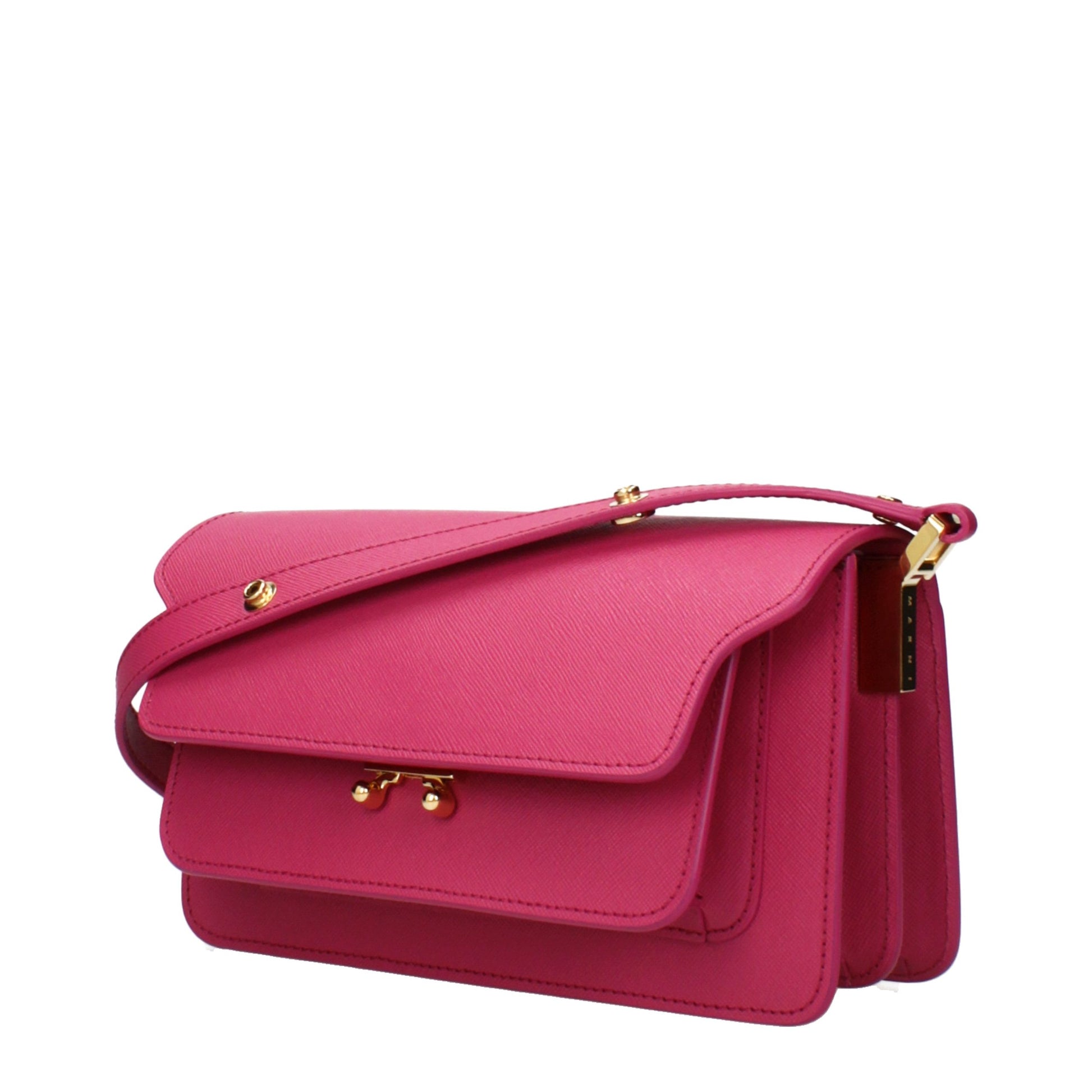 Marni Pink Leather Shoulder Bag Marni