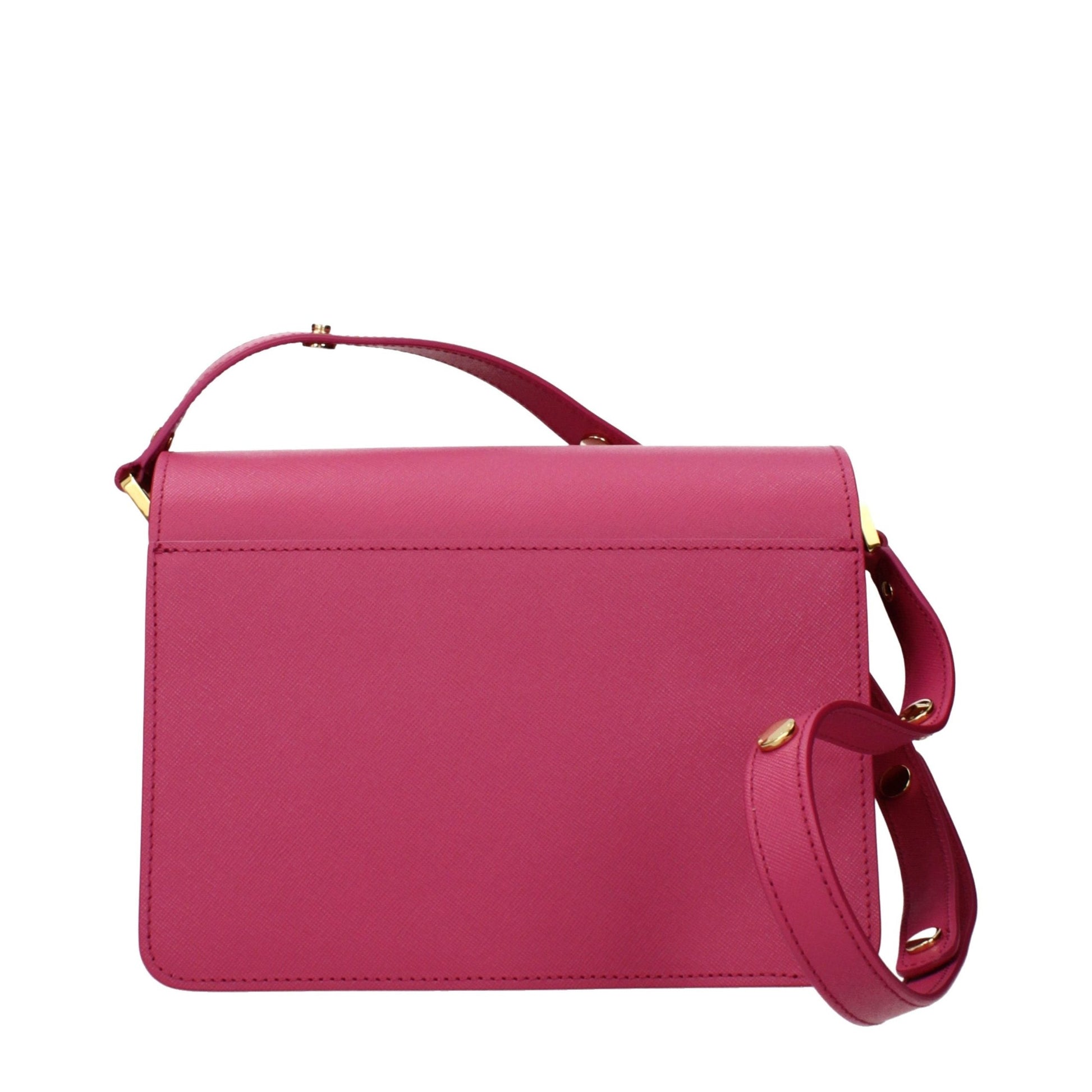 Marni Pink Leather Shoulder Bag Marni