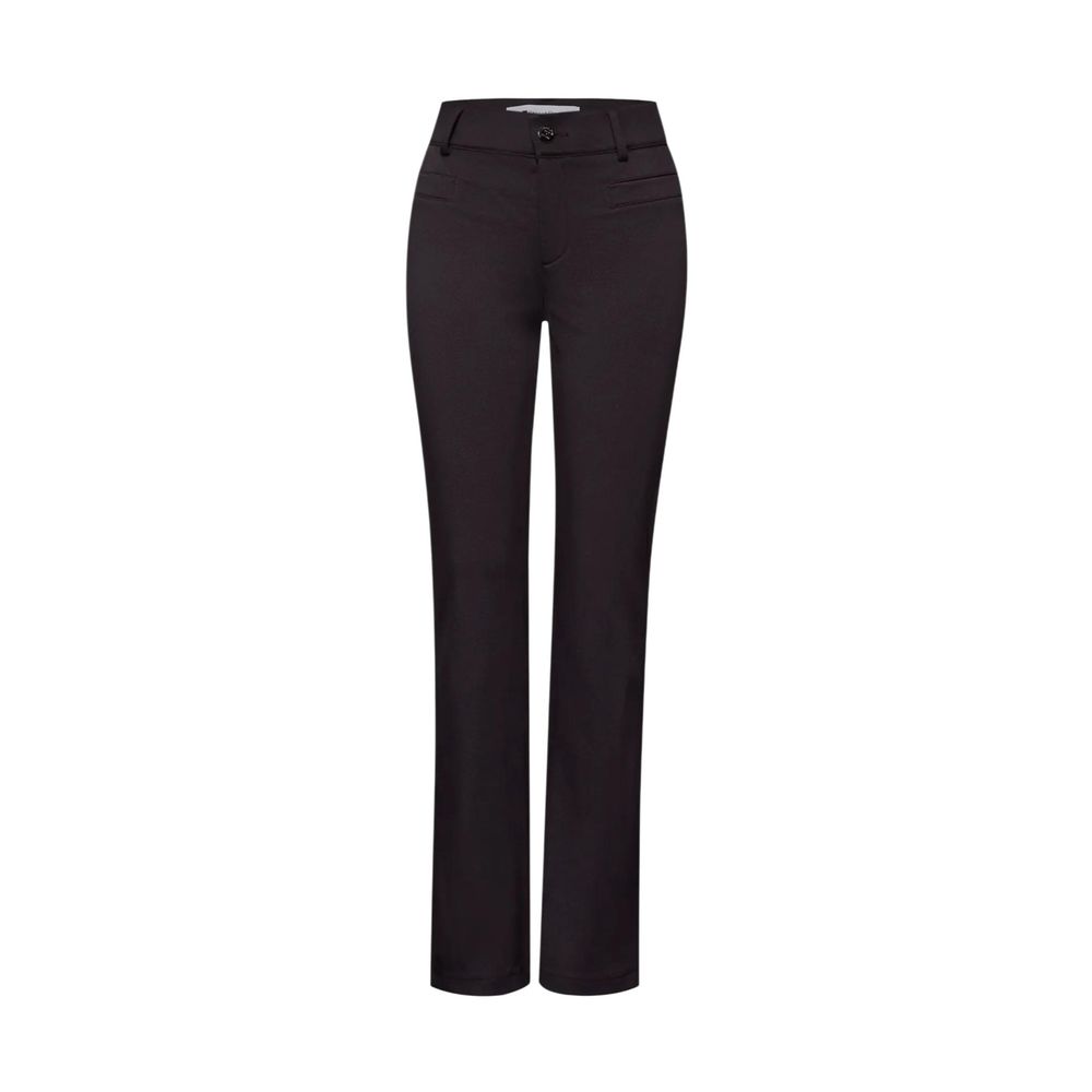 Street One Black Polyamide Pants Street One