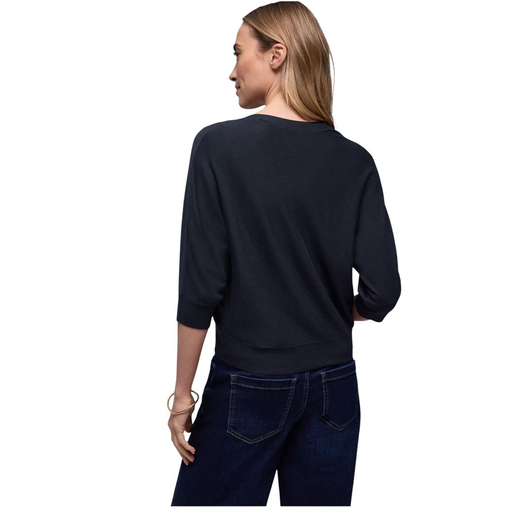 Street One Blue Viscose Cardigan Street One