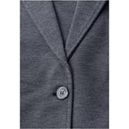 Street One Blue Polyacrylic Blazer
