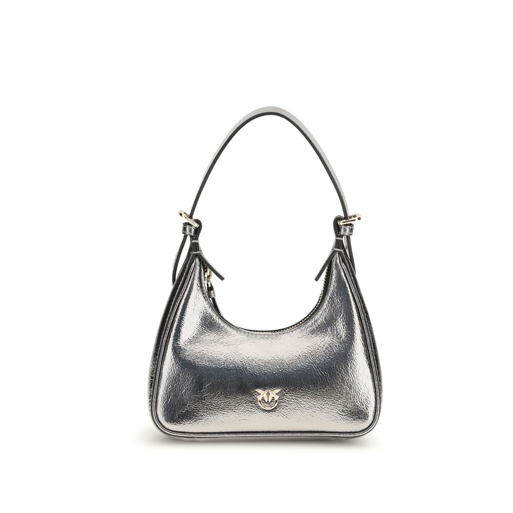 PINKO Silver Lamb Ovis Aries Aries Shoulder Bag PINKO