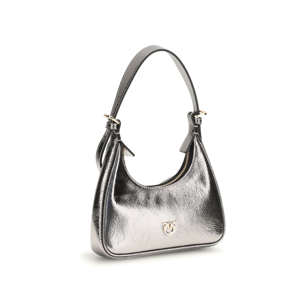 PINKO Silver Lamb Ovis Aries Aries Shoulder Bag PINKO