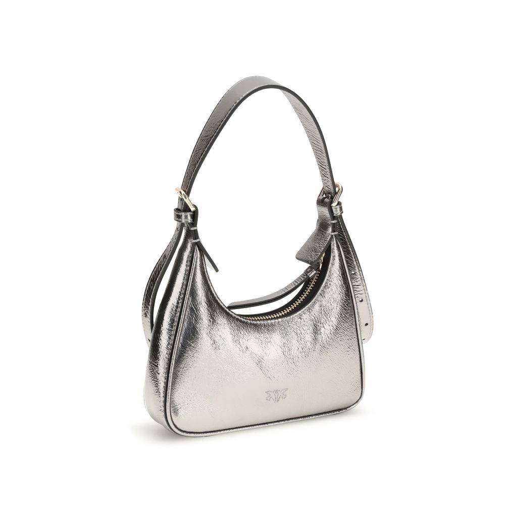 PINKO Silver Lamb Ovis Aries Aries Shoulder Bag PINKO