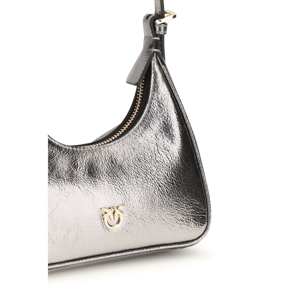 PINKO Silver Lamb Ovis Aries Aries Shoulder Bag PINKO
