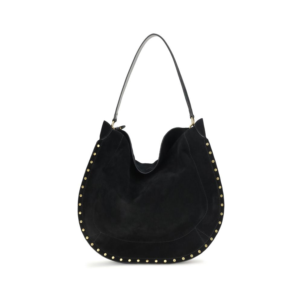 Isabel Marant Black Calf Leather Bos Taurus Shoulder Bag Isabel Marant