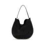 Isabel Marant Black Calf Leather Bos Taurus Shoulder Bag Isabel Marant