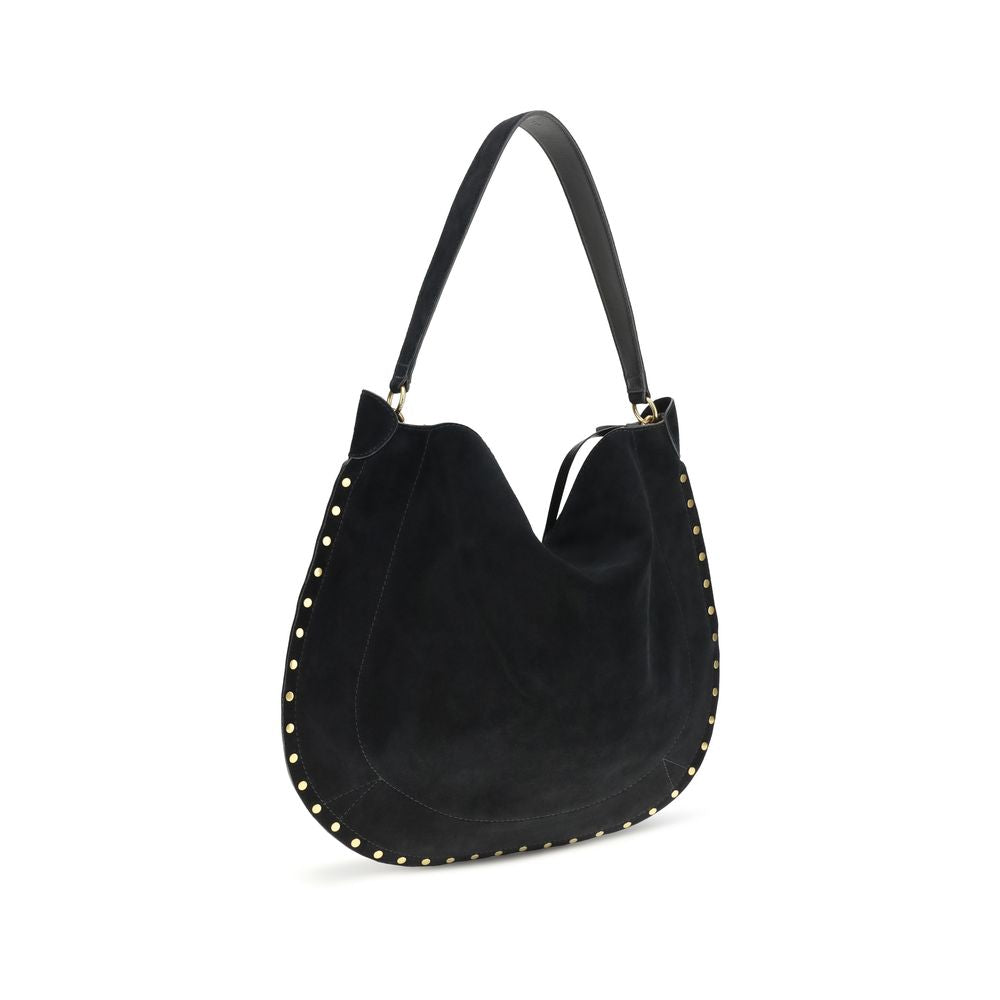 Isabel Marant Black Calf Leather Bos Taurus Shoulder Bag Isabel Marant