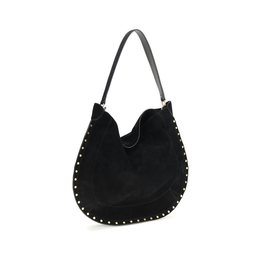Isabel Marant Black Calf Leather Bos Taurus Shoulder Bag Isabel Marant