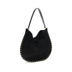 Isabel Marant Black Calf Leather Bos Taurus Shoulder Bag Isabel Marant