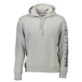Napapijri Gray Cotton Men Sweater Napapijri